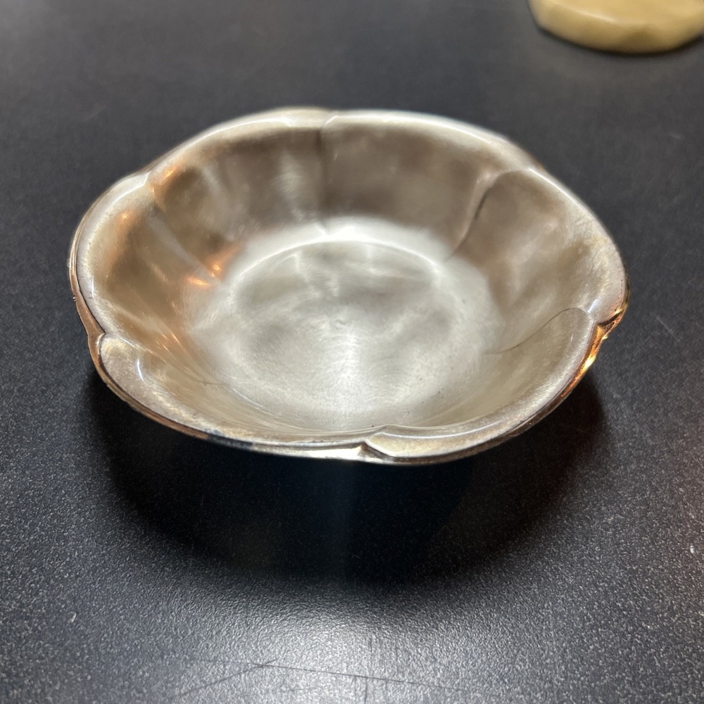 70s WMF Germany IKORA Silver Plated Footed Dish, 5" dia., 5-8 6312, pre-owned